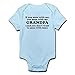 CafePress Mess With My Grandpa Body Suit - Cute Infant Bodysuit Baby Romper