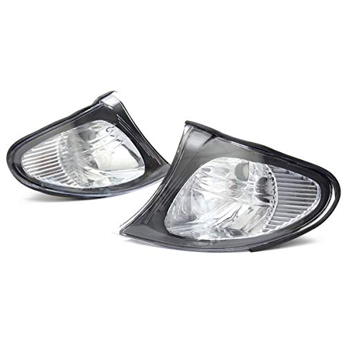 Clear Corner Signal Light,1 Pair Turn Signal Corner Light Lamp Lens Replacement For BMW E46 3-Series 4DR 2002-0005Sedan Clear Corner Parking Marker Light Lens - Thumbnail 3
