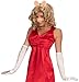 The Muppets Miss Piggy Curly Blonde Wig w/Ears & Pig Nose Costume Accessory Kit