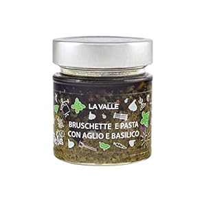 Bruschette en pasta, met knoflook en basilicum, houdt de val, 190 g, verpakking van 6 stuks