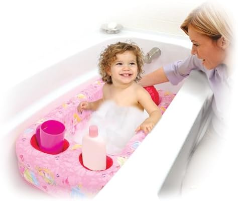 disney minnie mouse inflatable safety bathtub pink