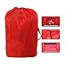 Car Seat Travel Bag Gate Check Bag for Air Travel Airplane Bag Fits All Toddler & Infant Car Seats with Padded Shoulder Straps Easy to Carry Padded Backpack Check Your car seat in Flight, 210d red