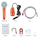 SUAOKI Outdoor Powered Handheld Portable Camping Shower - Plug into 12v Cigarette Adapter and Turns Water from Bucket into Steady Gentle Stream - with Water Pump and Build-in Water Filtration System