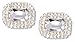 Absolutely Audrey Paris Shoe Clips Crystal