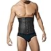 FeelinGirl Men's Tummy Control Steel Boned Waist Trainer Workout Sport Shapewear