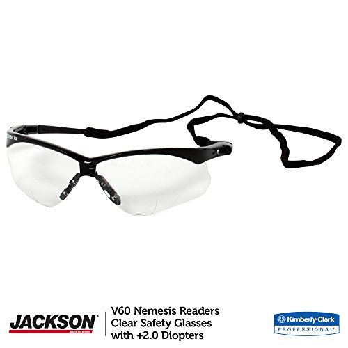 Jackson Safety V60 Nemesis Vision Correction Safety Glasses 28624
