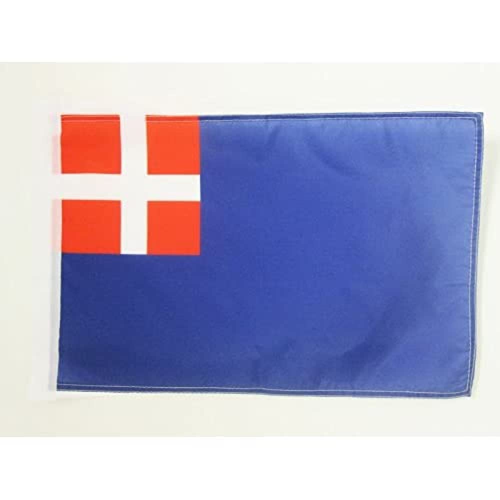 AZ FLAG - Kingdom of Sardinia 1720-1861 Flag - 18'' x 12'' - 100% Polyester sardinian Small Banner with Two Cords - Fade Resistant - Vivid Colors - 18x12 in - 45x30 Cm