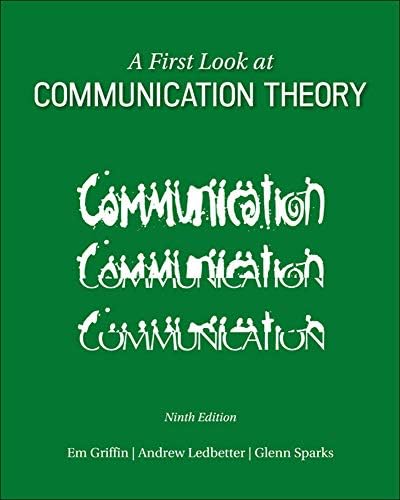 語学・辞書・学習参考書 A First Look at Communication Theory A First Look at Communication Theory: 9780073010182: Communication