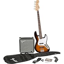 Fender Squier J Bass Guitar Pack - Sunburst
