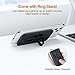 AIDEAZ Wireless Power Bank Mini Portable Charger 5000mAh, with Phone Finger Ring Holder Stand Qi Wireless Charger, Compatible with iPhone 8/X/Xs/XR/11 Pro/Nintendo Switch/Samsung S9/S9+/S10/S10+ etc.