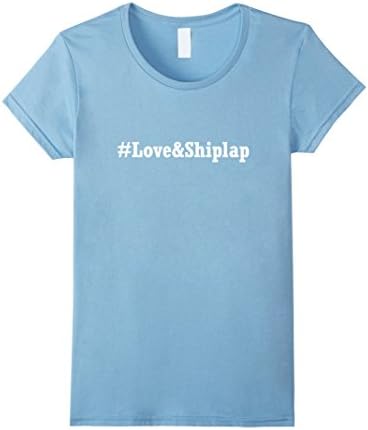 Women's Love and Shiplap XL Baby Blue