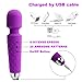 Bullet Vibrator for G-Spot Clitoral Stimulation for Women, 12 Vibration Mode Mini Orgasm Vaginal Anal Wand Massager, Rechargeable Vibe Nipple Stimulator Adult Sex Toys Waterproof Portable