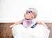Baby Bandana Drool Bibs Organic 4 Pack for Girls with Snaps, Absorbent Soft Cotton for Teething Drooling Feeding, Baby Shower Gift, Newborn Registry Gift Set Burp Cloth (Pink Purple Coral Blue Heart)