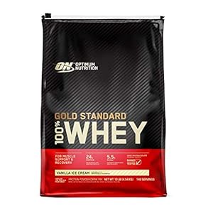 Optimum Nutrition Gold Standard Whey Proteïne Poeder voor Spieropbouw en Herstel met Natuurlijk Voorkomende Glutamine en…