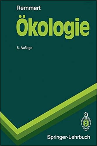 Okologie Ein Lehrbuch Springer Lehrbuch Amazon De Remmert Hermann Fremdsprachige Bucher