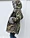 Roiii Winter Women Warm Fleece Hood Parka Overcoat Coat Long Fishtail Jacket Top