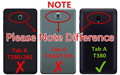 XR Market Compatible Samsung Galaxy SM-T380 Touch Screen Glass Digitizer Replacement, for Tab A 8.0 2017 WiFi Version, NOT for LTE SM-T385(NO LCD) Black