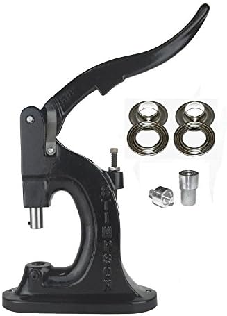 Stimpson 405 Grommet Machine Complete Kit Includes - #2 3/8'' Nickel Stimpson Grommets With Gripping Teeth Qty 500