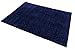 RugStylesOnline Shaggy Collection Solid Color Shag Area Rugs (Navy Blue, 5'x7') (4014)