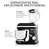 Sensio-Home-2-in-1-Food-Processor-Blender-Stand-Mixer-Machine-1300W-Electric-Motor-Dough-Hook-Whisk-Beater-Splash-Guard-6-Speed-45-Litre-Stainless-Steel-Mixing-Bowl-15L-Glass-Jug Sensio Home 2-in-1 Food Processor Blender & Stand Mixer Machine - 1300W Electric Motor - Dough Hook, Whisk, Beater…