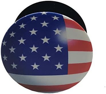 Design pop popping stand for iPhone Smart Phone Expanding Stand and Grip Cell Phone accessories (Galaxy S7, S7 Edge, iPhone SE / 6 / 6+ /6S / 7 /7+) and tablet devices iPad / IPad Mini (American Flag)