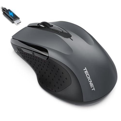 TECKNET Wireless Mouse Grey