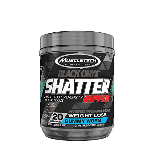 MuscleTech Shatter Ripped Black Onyx - Gummy Worm