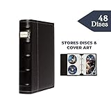 Bellagio-Italia CD/DVD Storage Binder (Black)