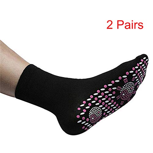 image for MIS1950s Tourmaline Massage Sock Self Heating Therapy Magnetic Socks U