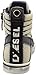 Diesel Men's D-Velows LACE Vintage-Sneaker mid, Midnight Navy, 8.5 M US