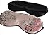 Maxfeel 100% Pure Silk Eye Mask - Sleep Eye Cover in Floral Colors (#1)