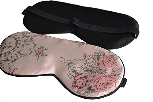 Maxfeel 100% pure silk eye mask sleep eye mask eye cover eyeshade…