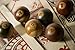IMAX 70280-6 Antique Pool Balls - Set of 6 Snooker Balls for Game Room, Den - Hand Painted Decorative Billiard Balls. Billiard and Pool