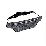 Running Belt, Sweatproof Adjustable Waist Pack With Compact Scalability Pocket, Workout Fanny Pack for iPhone, Samsung Galaxy, LG, HTC, Blackberry for Sport Gym Jogging Fitness.