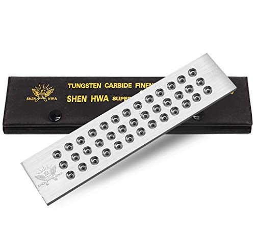 NEWTRY 0.26-2.80 mm Class A Stainless Steel Wire Drawplate Drawing Plate 39 Round Holes Tungsten Carbide for Jewelry Making