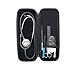 Esimen Carry Case for 3M Littmann Classic III 3M Littmann Lightweight II S.E.5870 Classic III Stethoscope Travel Bag，Extra Room for Taylor Percussion Reflex Hammer and Reusable LED Penlight (Black)