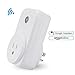 ANEKEN Smart Plug Wifi Outlet Compatible with Amazon Alexa Google Assistant Remote Control from Anywhere, Timing Function Energy Saving Plug No Hub Required (1 Pack)