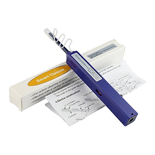 Goeco 1.25mm Ferrules LC/MU Fiber Optic Cleaner FTTH Connector Cleaning Pen Tools - Thumbnail 7