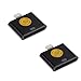 Lightning to 30 Pin Adapter, Lightning 8-Pin Male to 30-Pin Female Adapter Charger Converter [2PACK] for iPhone 7, 7 Plus, 6S, 5S, iPad Air (Black)