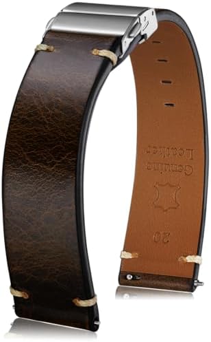 Amazon.com: Getalia Luxurious leather Watch Band, Top Grain