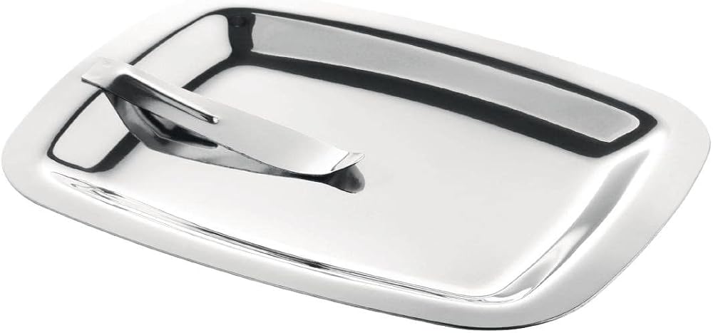 Olympia Square Stainless Steel Tip Tray Bill Clip 150mm Silver