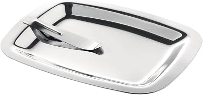 Olympia Square Stainless Steel Tip Tray Bill Clip 150mm Silver