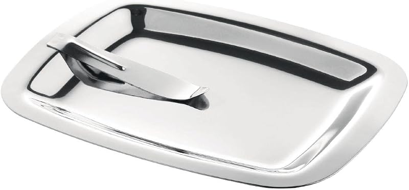 Olympia Square Stainless Steel Tip Tray Bill Clip 150mm Silver