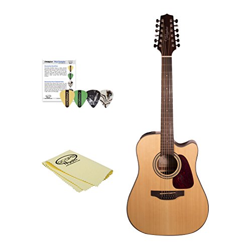 Takamine GD15CE-12 NAT-KIT-2 12-String Acoustic-Electric Guitar