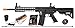 UKARMS Lancer Tactical M4 KEYMOD AEG Field Metal Gears Airsoft Gun Rifle w/9.6v Battery & Charger