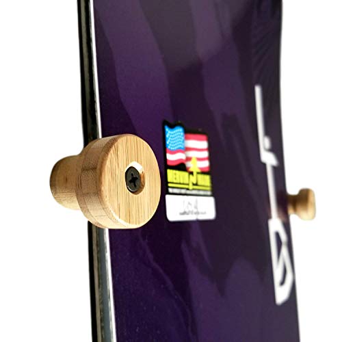 Grassracks Bamboo Ski Rack & Snowboard Rack - The Nubbin (3)