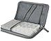 Leantravel Pill Case Organizer for Travel with Passport Wallet, Color Grey, Size Small for 7 Day Travel