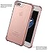 for iPhone 7 Plus Case, for iPhone 8 Plus Case, Matone Crystal Clear Shock Absorption Technology Bumper Soft TPU Cover Case for iPhone 7 Plus (2016)/iPhone 8 Plus (2017) - Clear Pink