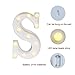 Pooqla LED Marquee Letter Sign Lights Alphabet Light Up S for Wedding Home Party Bar Decoration S