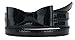 AnnaKastle Womens Stylish Faux Patent Leather Skinny Belt with Mini Bow Accent (L(35.5